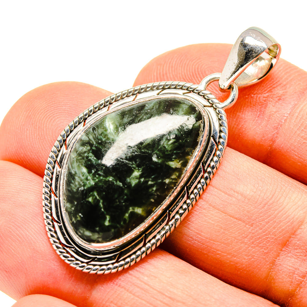 Seraphinite Pendants handcrafted by Anasilvercos - PD755182