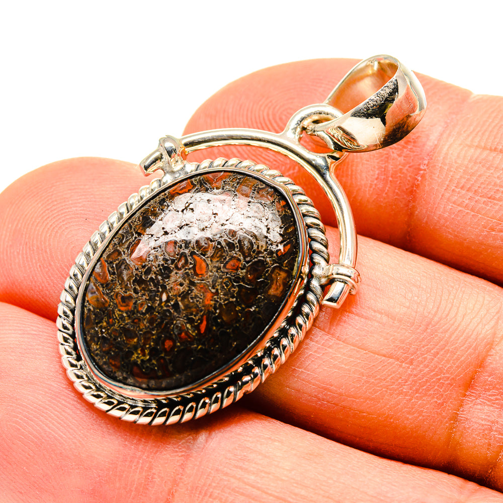 Dinosaur Bone Pendants handcrafted by Anasilvercos - PD755184