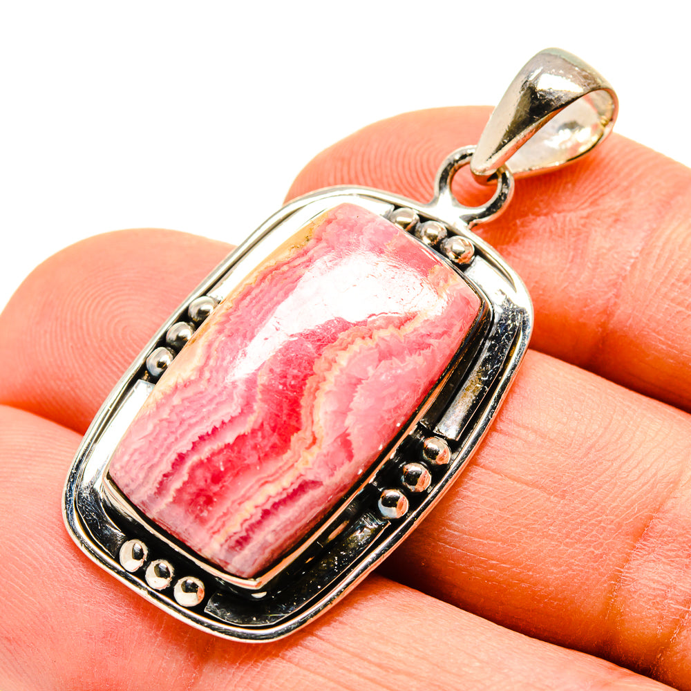 Rhodochrosite Pendants handcrafted by Anasilvercos - PD755189
