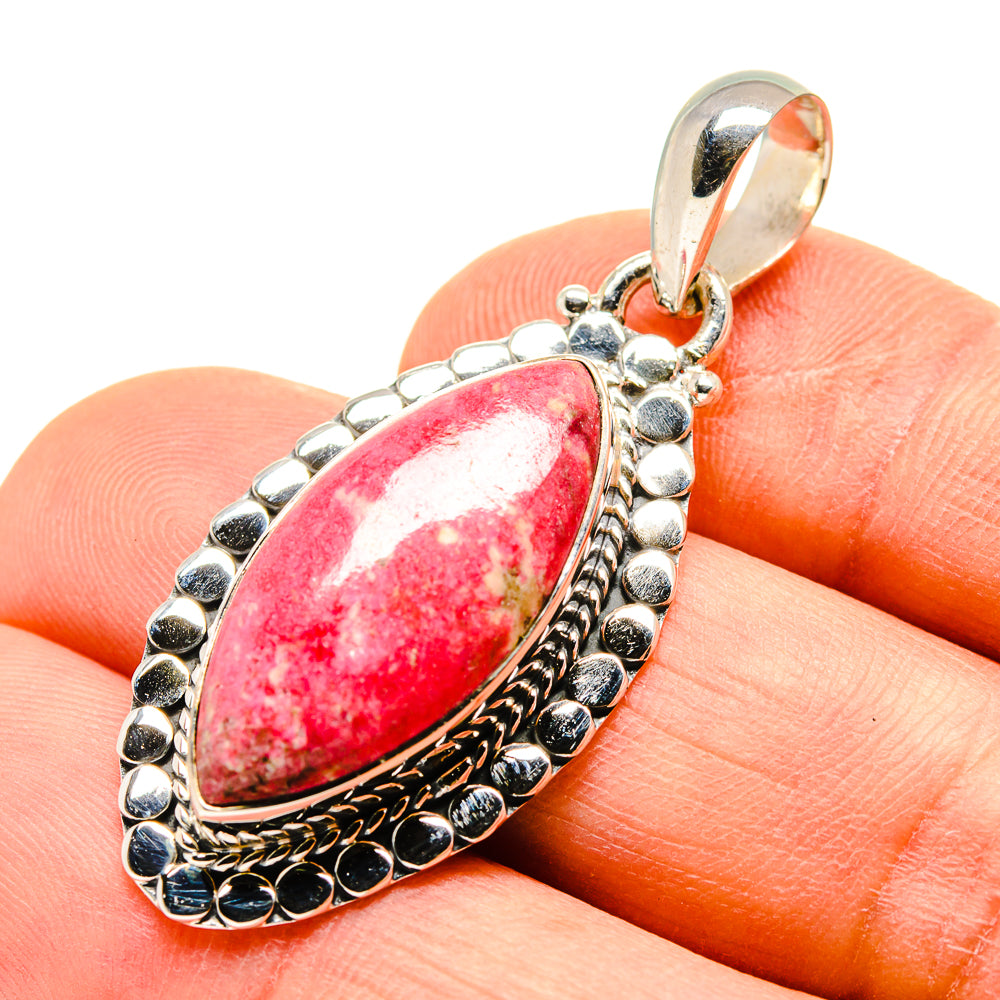 Thulite Pendants handcrafted by Anasilvercos - PD755192