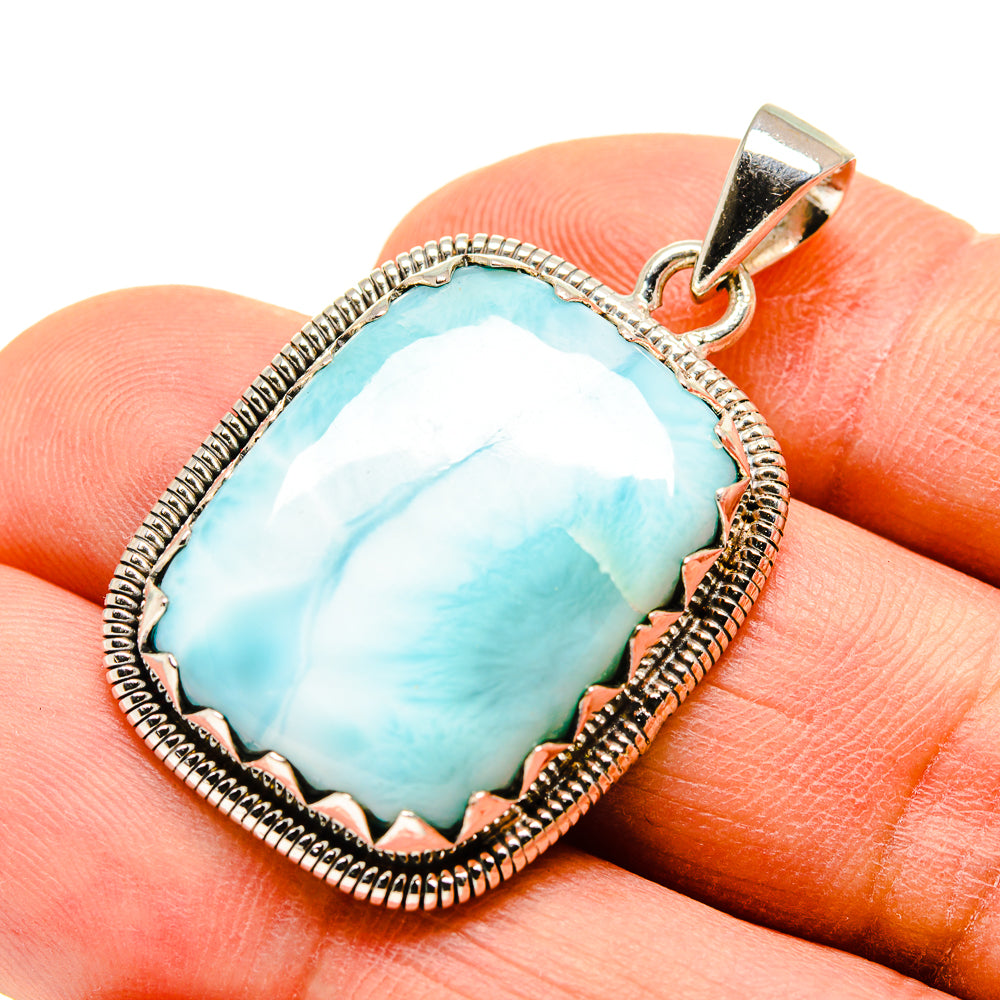 Larimar Pendants handcrafted by Anasilvercos - PD755198