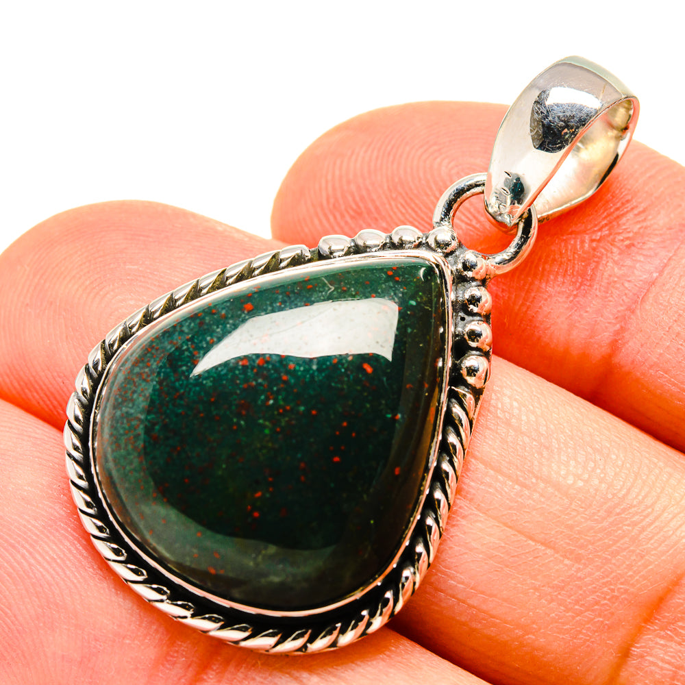 Bloodstone Pendants handcrafted by Anasilvercos - PD755221