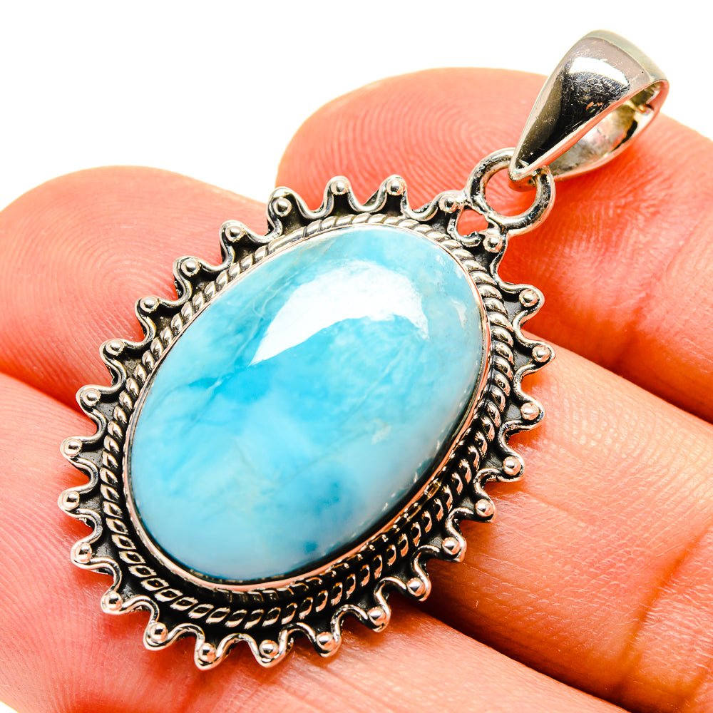 Larimar Pendants handcrafted by Anasilvercos - PD755231