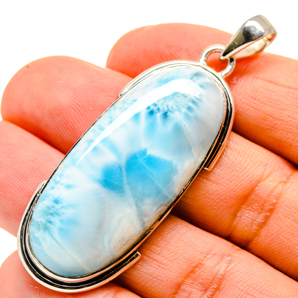 Larimar Pendants handcrafted by Anasilvercos - PD755255