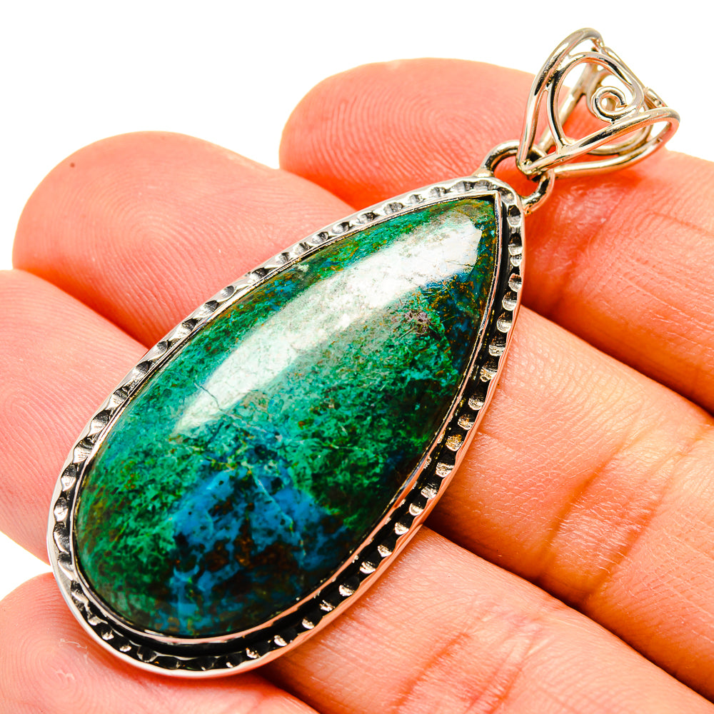 Chrysocolla Pendants handcrafted by Anasilvercos - PD755258