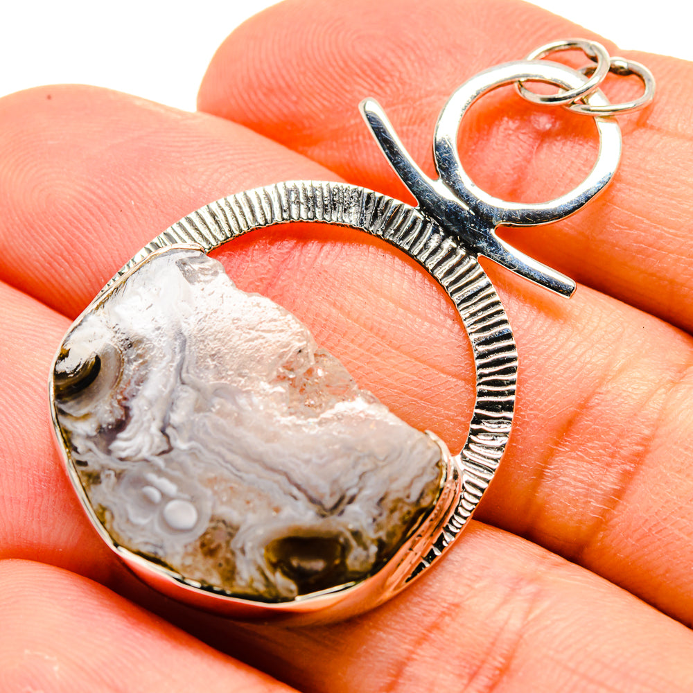 Occo Geode Slice Pendants handcrafted by Anasilvercos - PD755264