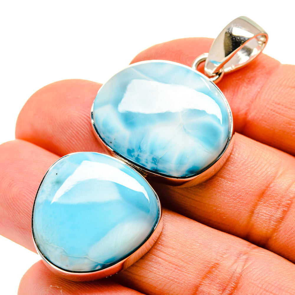 Larimar Pendants handcrafted by Anasilvercos - PD755283