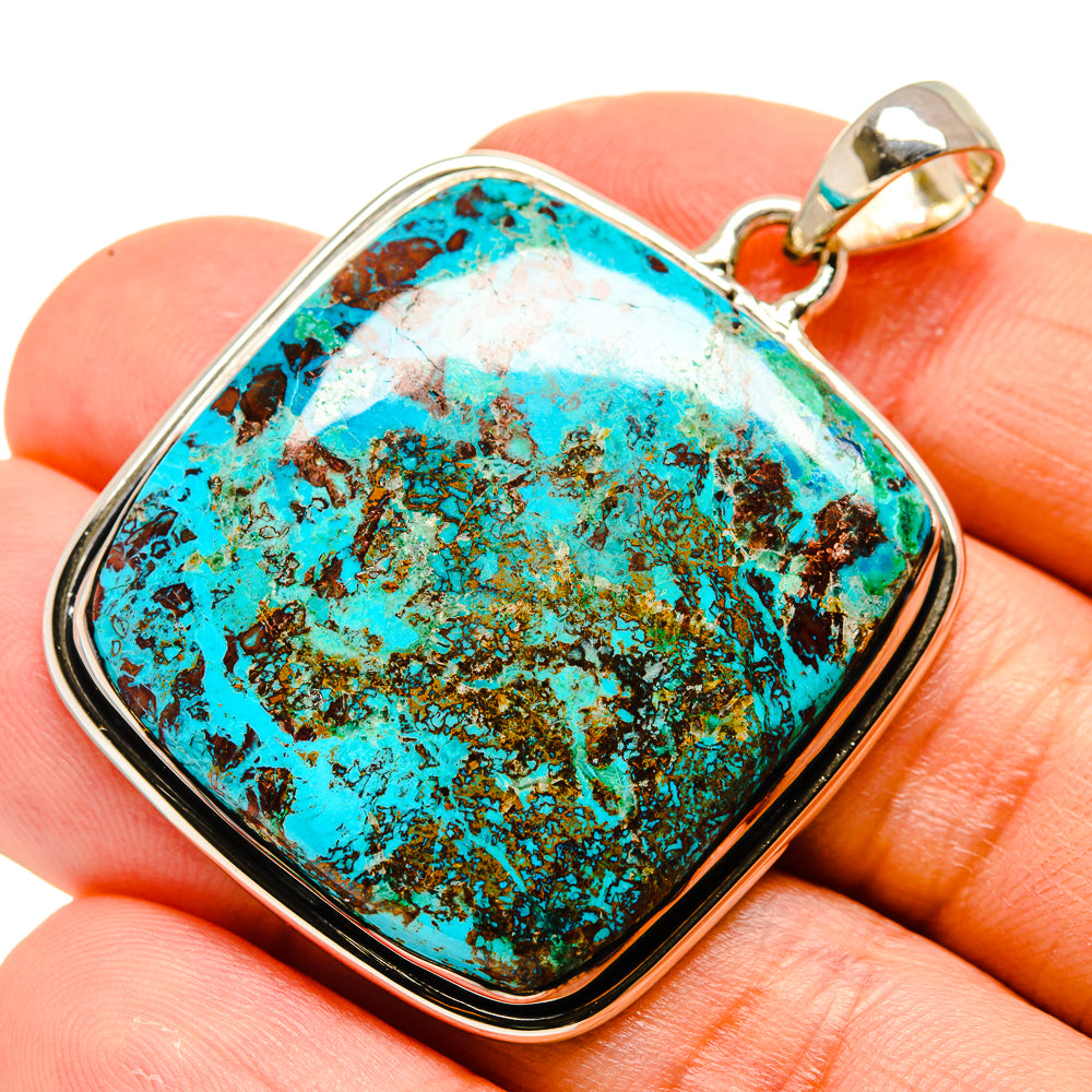 Chrysocolla Pendants handcrafted by Anasilvercos - PD755285