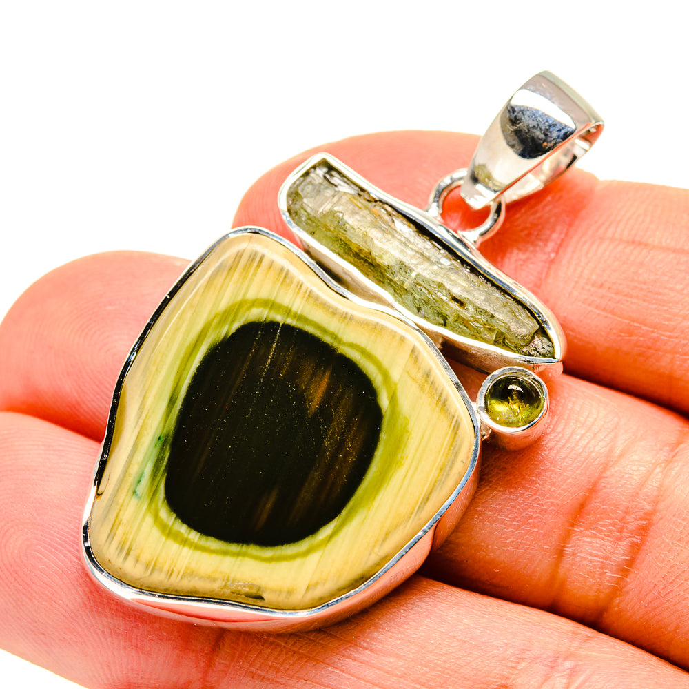Willow Creek Jasper Pendants handcrafted by Anasilvercos - PD755286