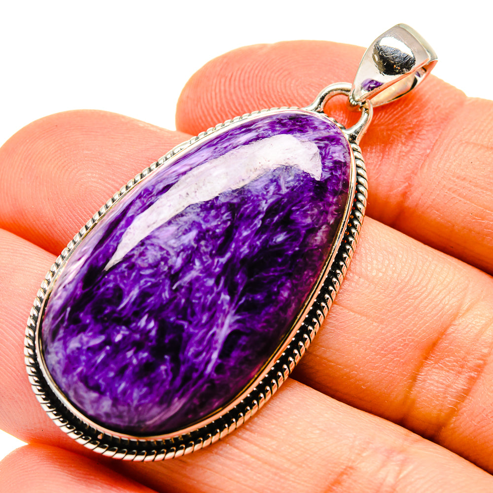 Charoite Pendants handcrafted by Anasilvercos - PD755296