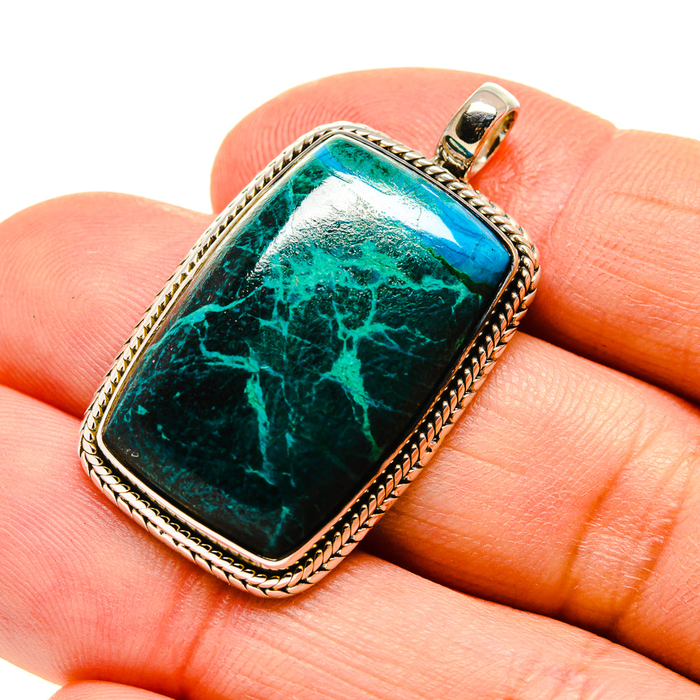 Chrysocolla Pendants handcrafted by Anasilvercos - PD755315