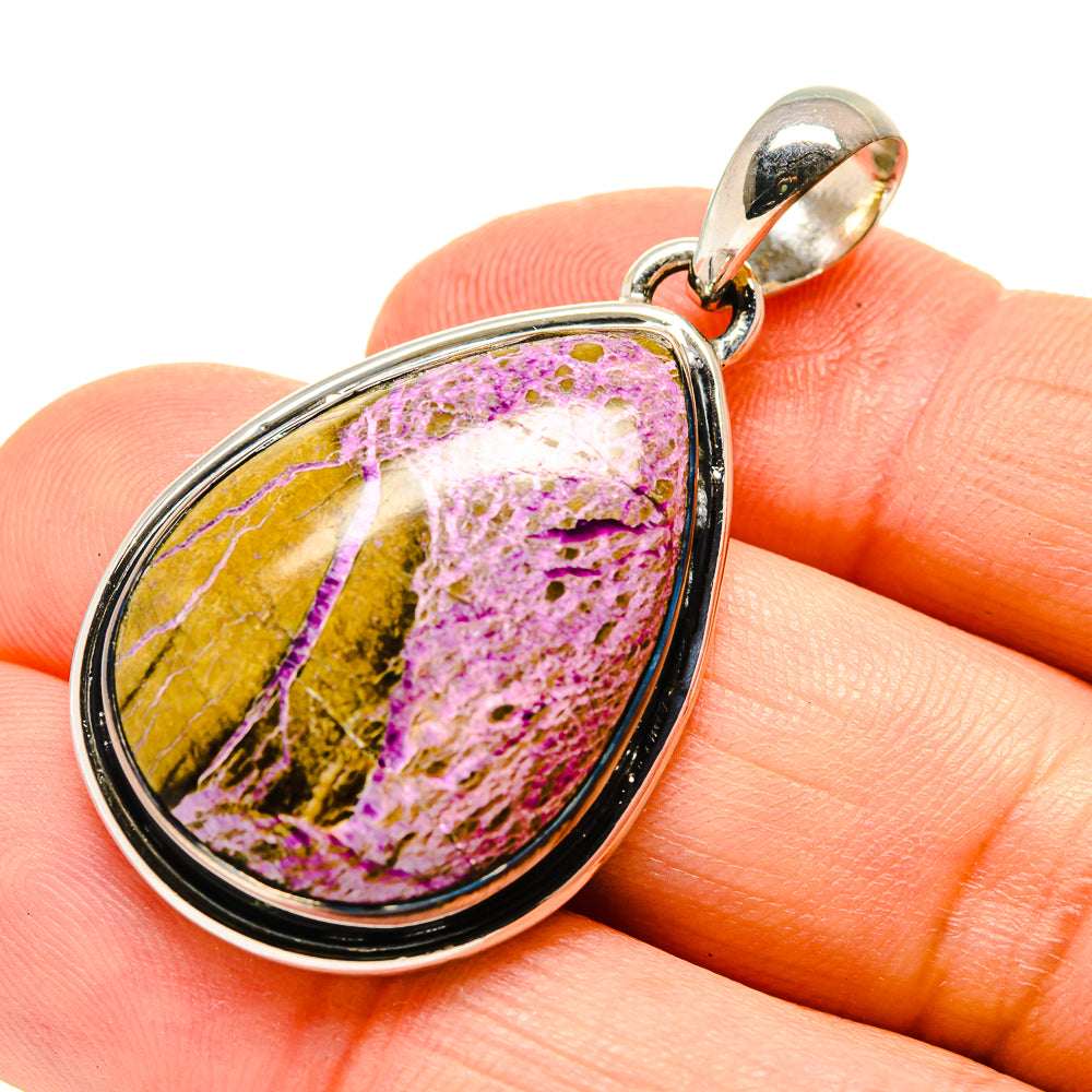 Stichtite Pendants handcrafted by Anasilvercos - PD755321