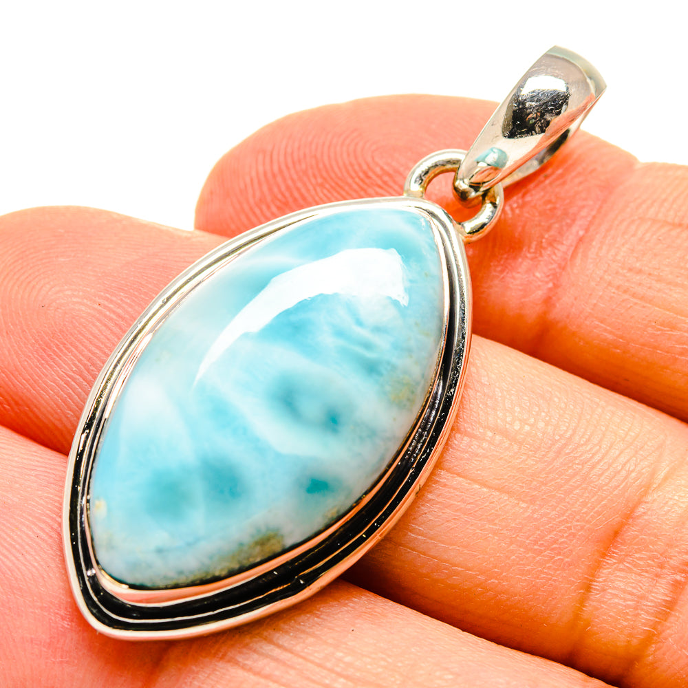 Larimar Pendants handcrafted by Anasilvercos - PD755323