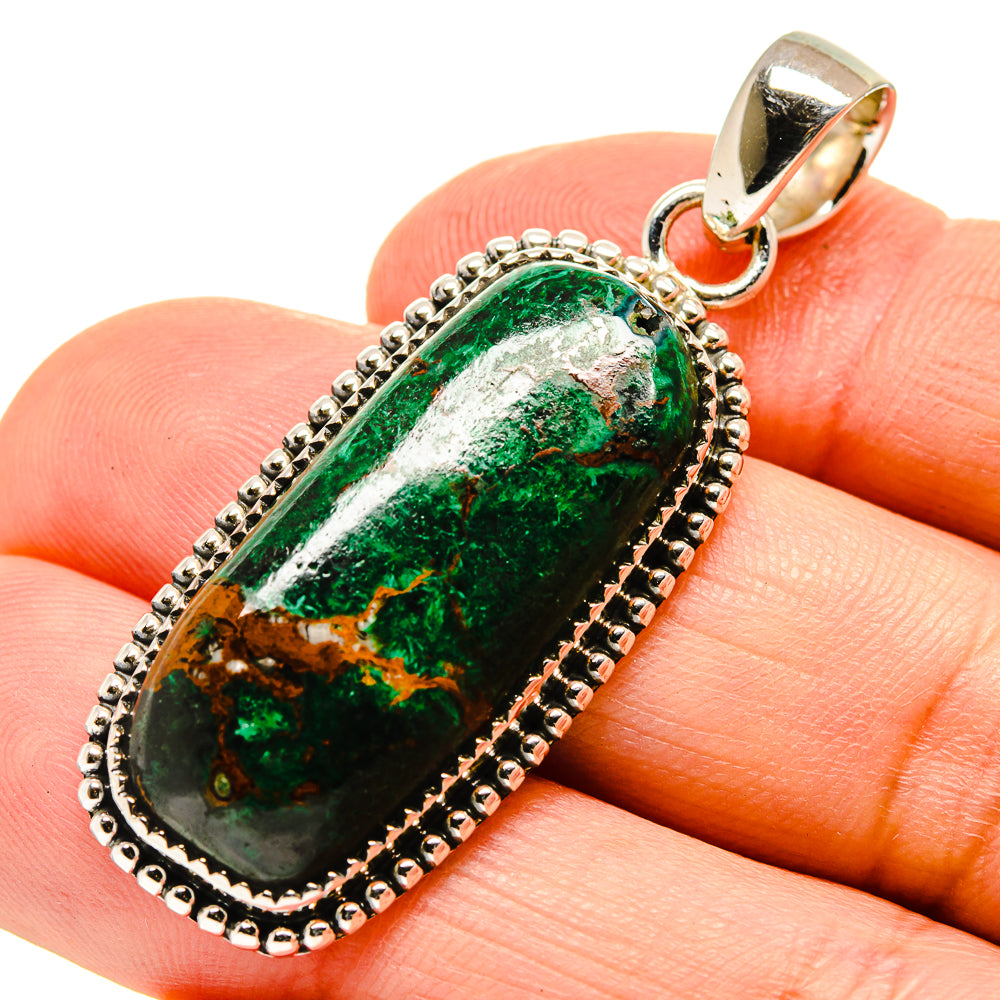 Chrysocolla Pendants handcrafted by Anasilvercos - PD755326
