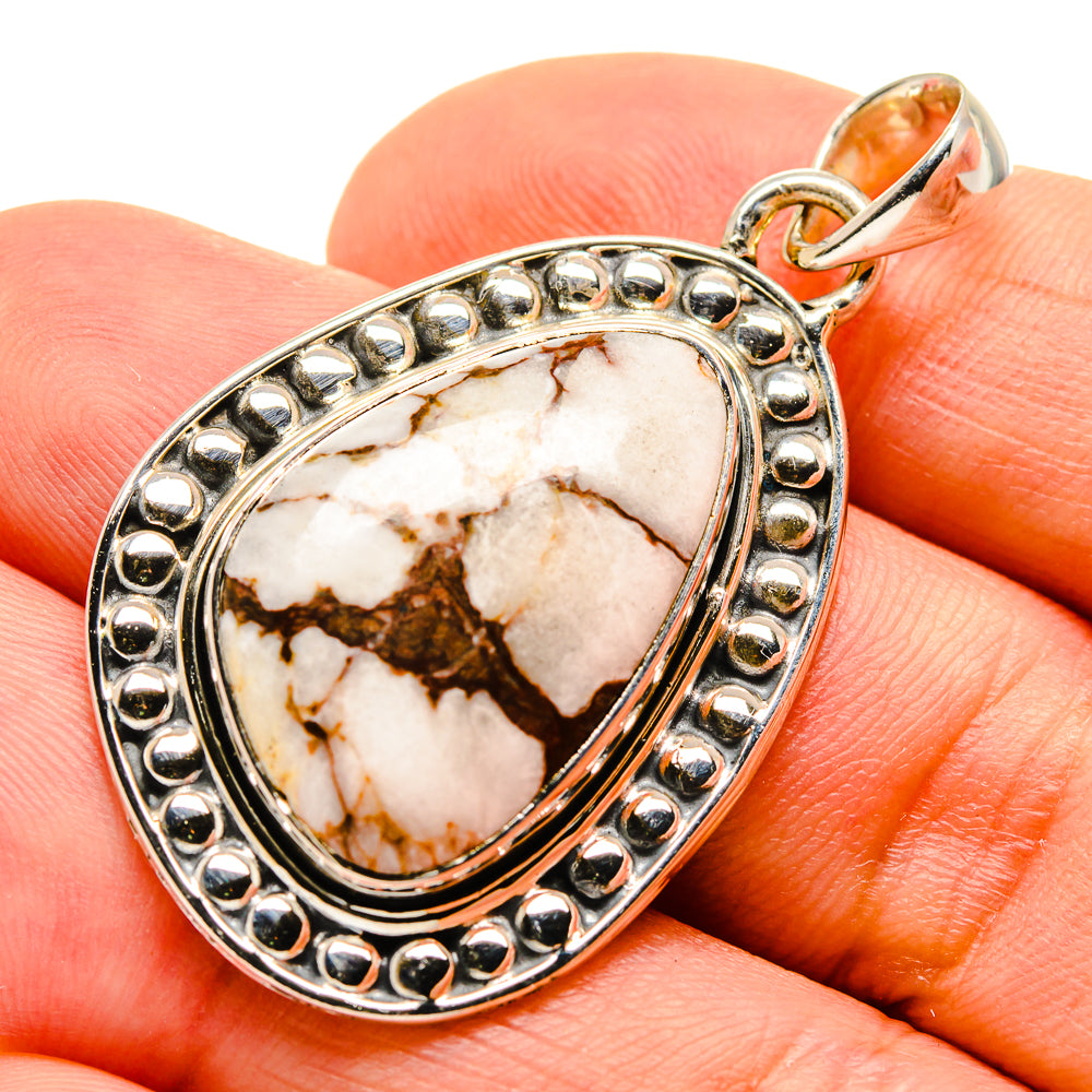 Peanut Wood Jasper Pendants handcrafted by Anasilvercos - PD755343