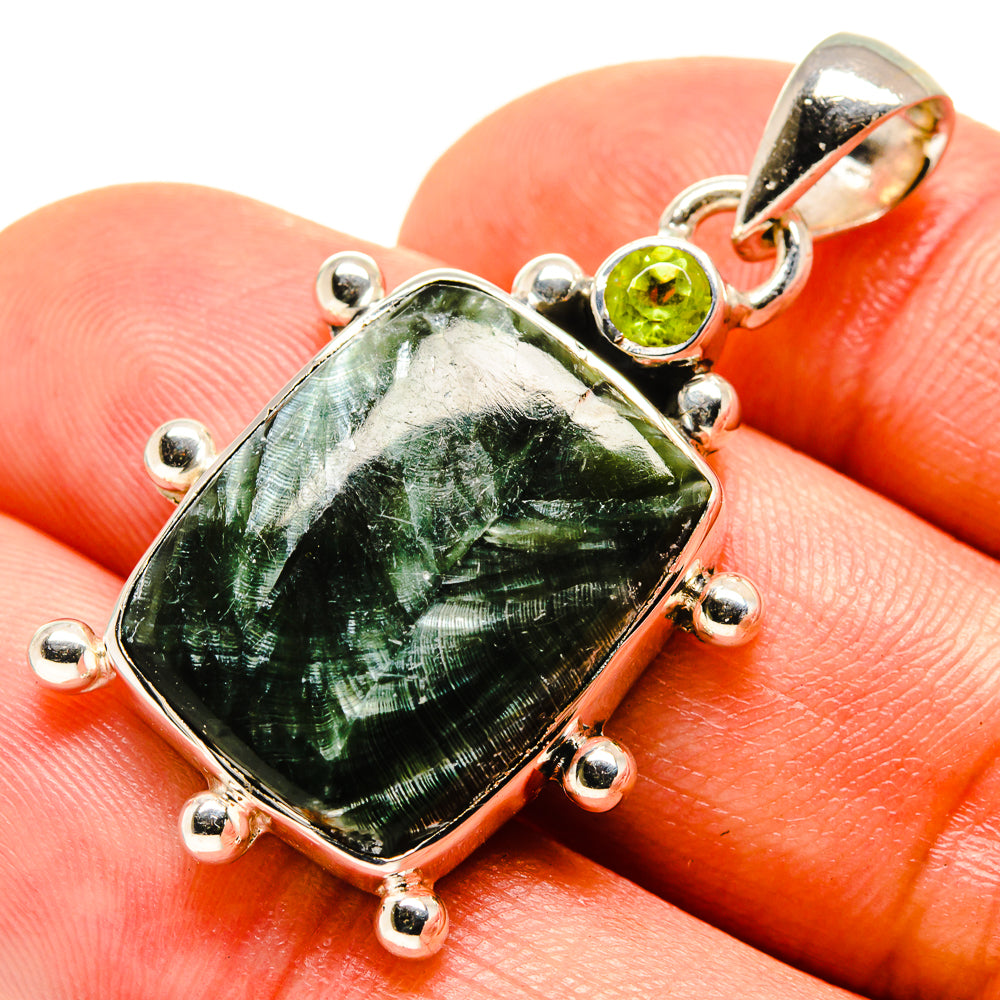 Seraphinite Pendants handcrafted by Anasilvercos - PD755356
