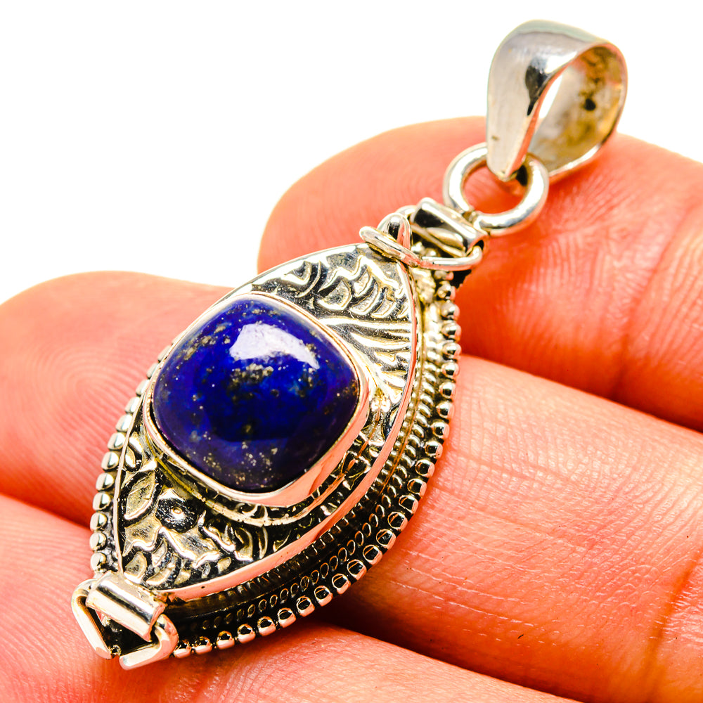 Lapis Lazuli Pendants handcrafted by Anasilvercos - PD755366