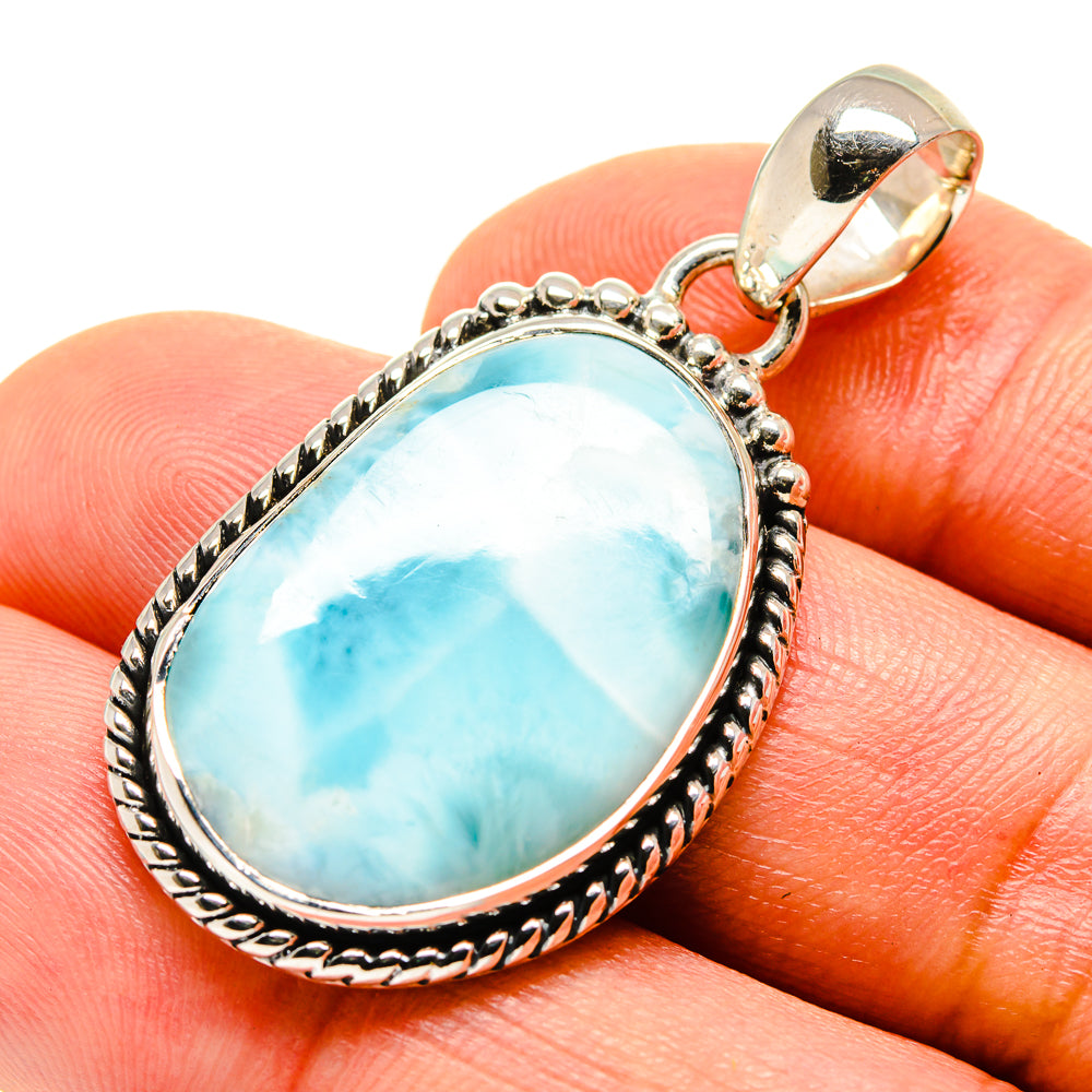 Larimar Pendants handcrafted by Anasilvercos - PD755372