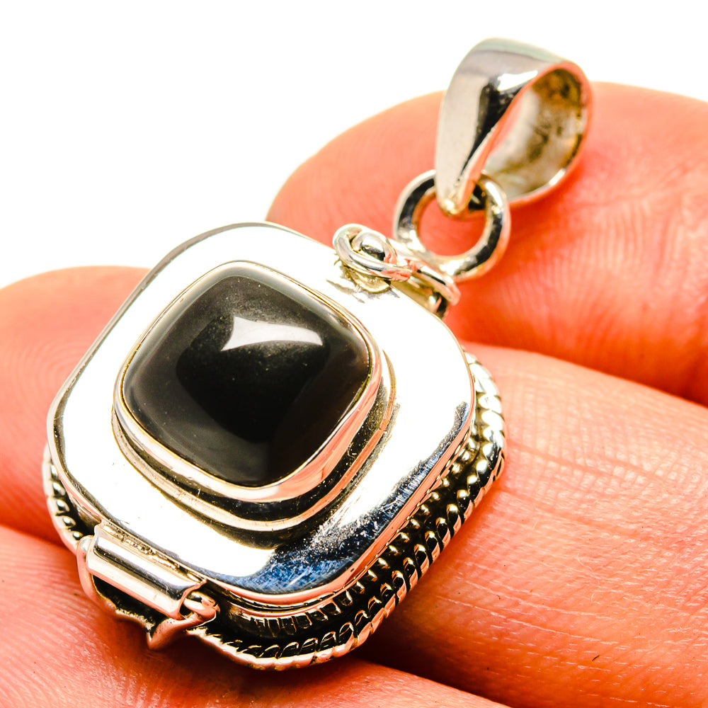 Black Onyx Pendants handcrafted by Anasilvercos - PD755383