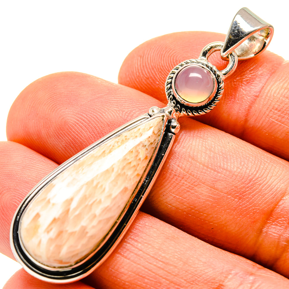 Scolecite Pendants handcrafted by Anasilvercos - PD755410