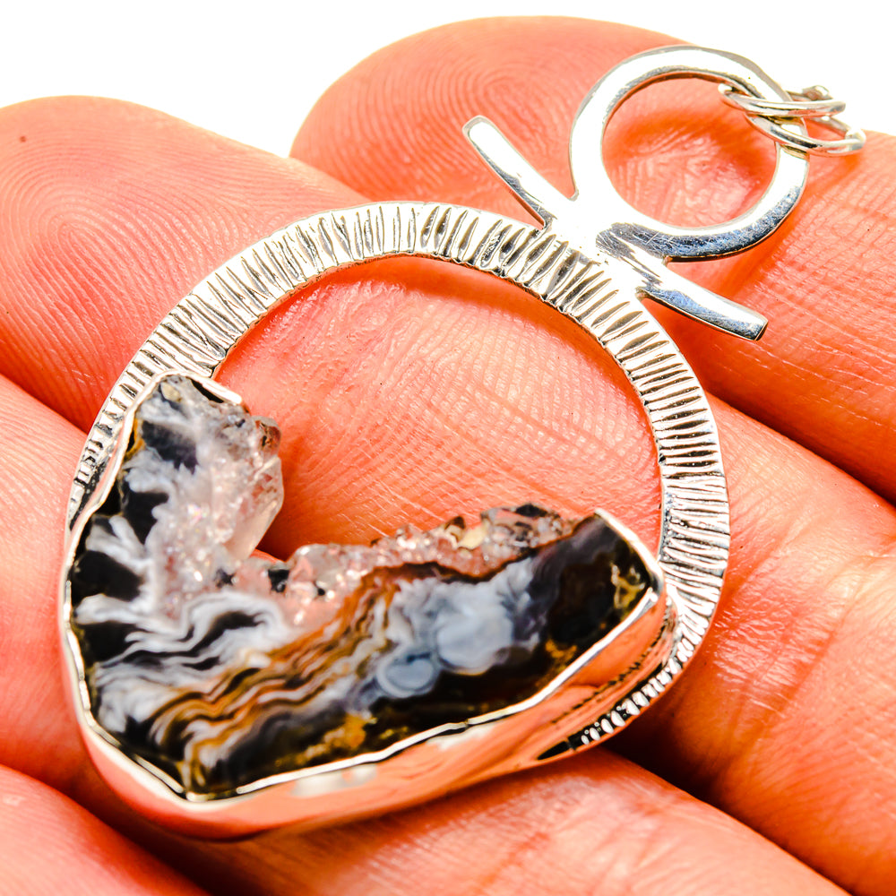 Occo Geode Slice Pendants handcrafted by Anasilvercos - PD755412