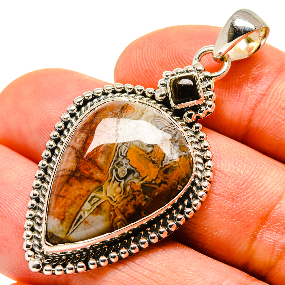 Ocean Jasper Pendants handcrafted by Anasilvercos - PD755414