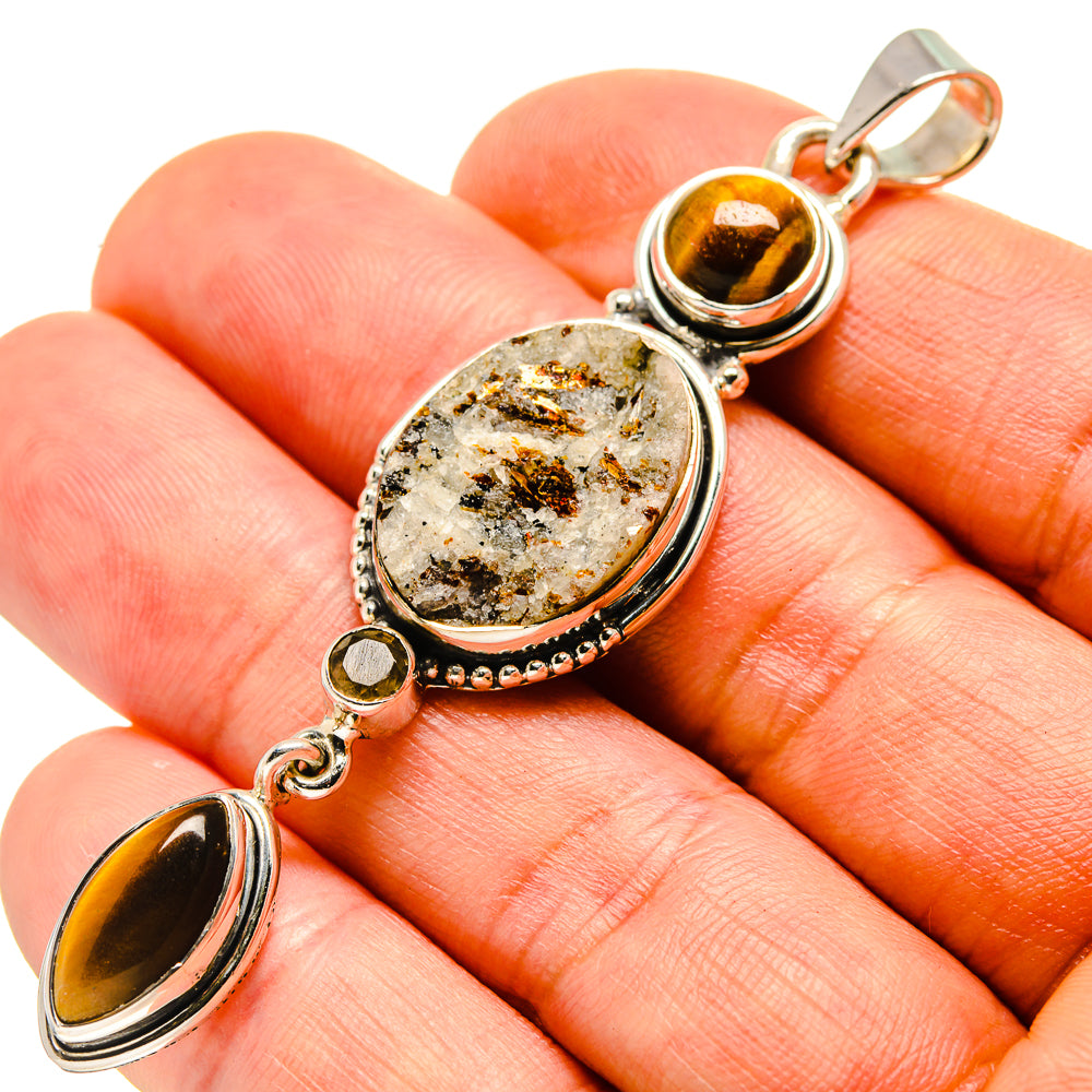 Astrophyllite Pendants handcrafted by Anasilvercos - PD755431