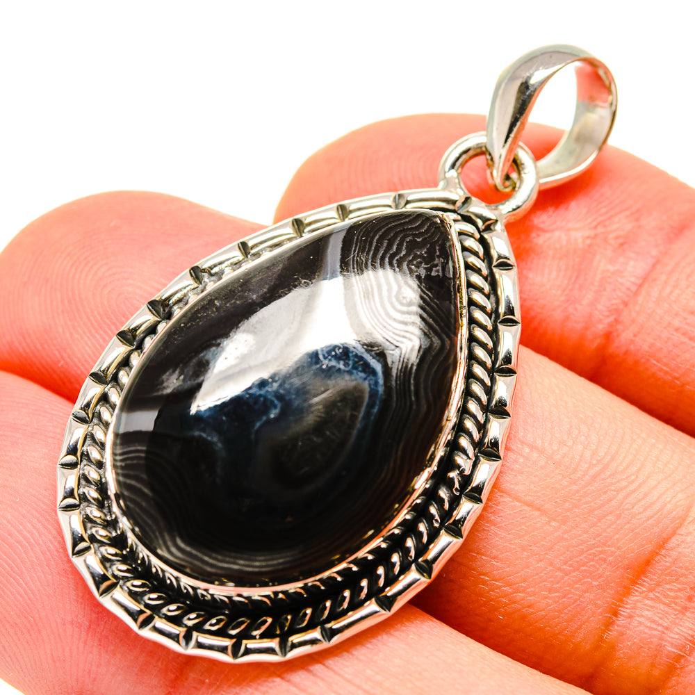 Psilomelane Pendants handcrafted by Anasilvercos - PD755437