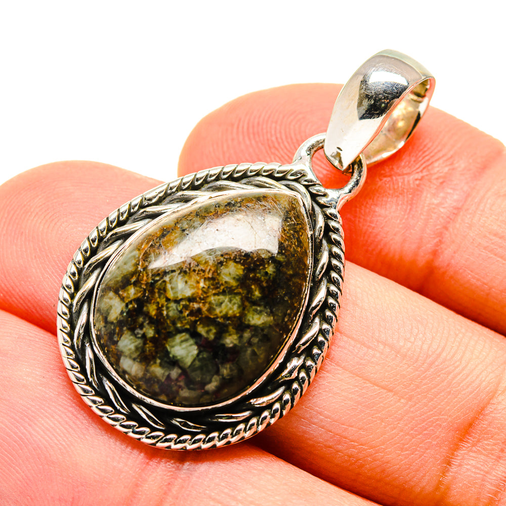 Seraphinite Pendants handcrafted by Anasilvercos - PD755464