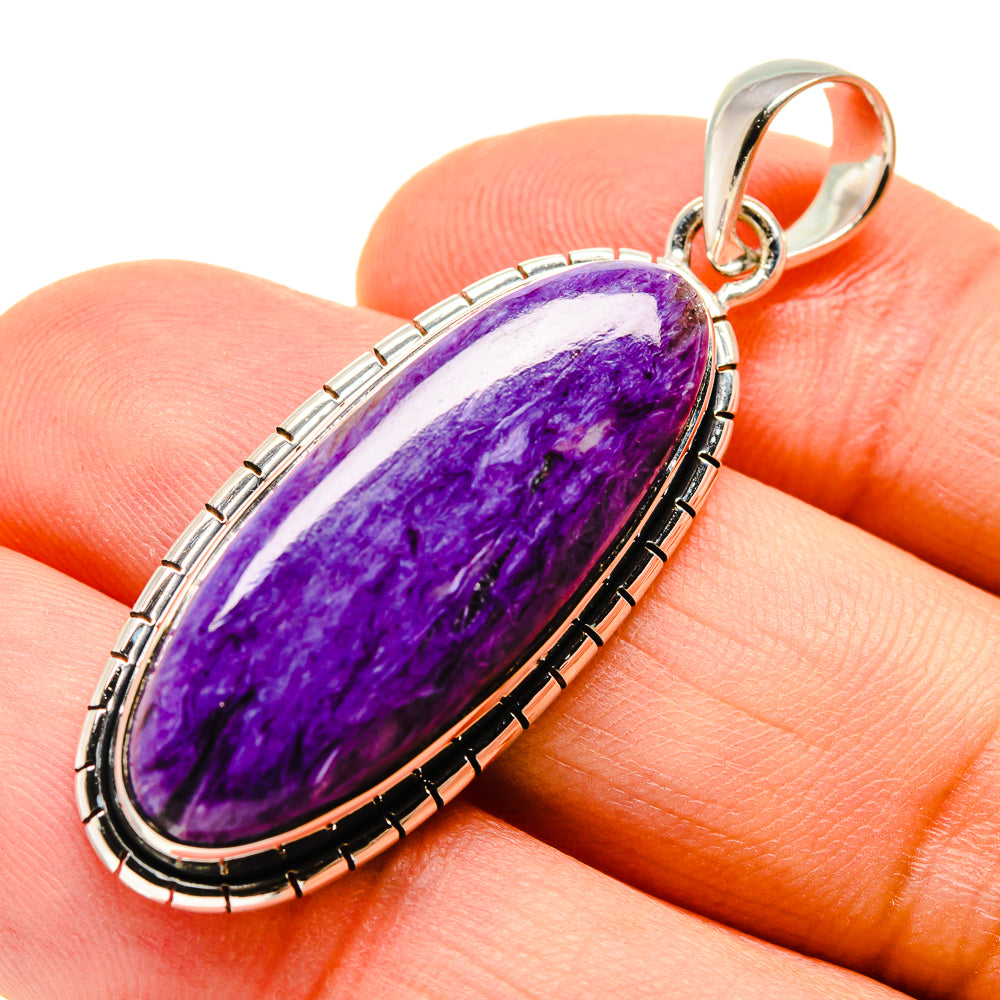 Charoite Pendants handcrafted by Anasilvercos - PD755465
