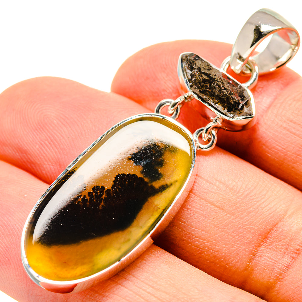 Montana Agate Pendants handcrafted by Anasilvercos - PD755478