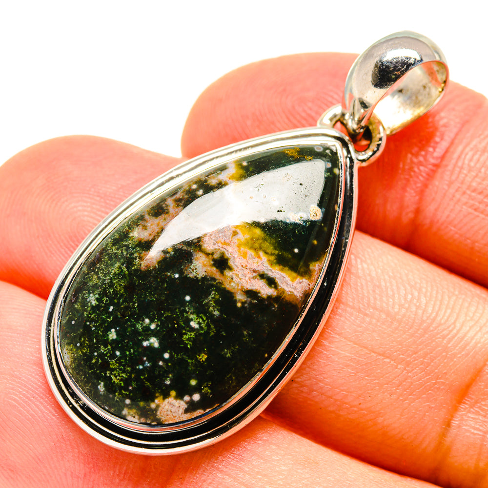 Ocean Jasper Pendants handcrafted by Anasilvercos - PD755481