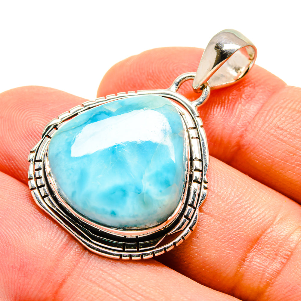 Larimar Pendants handcrafted by Anasilvercos - PD755488