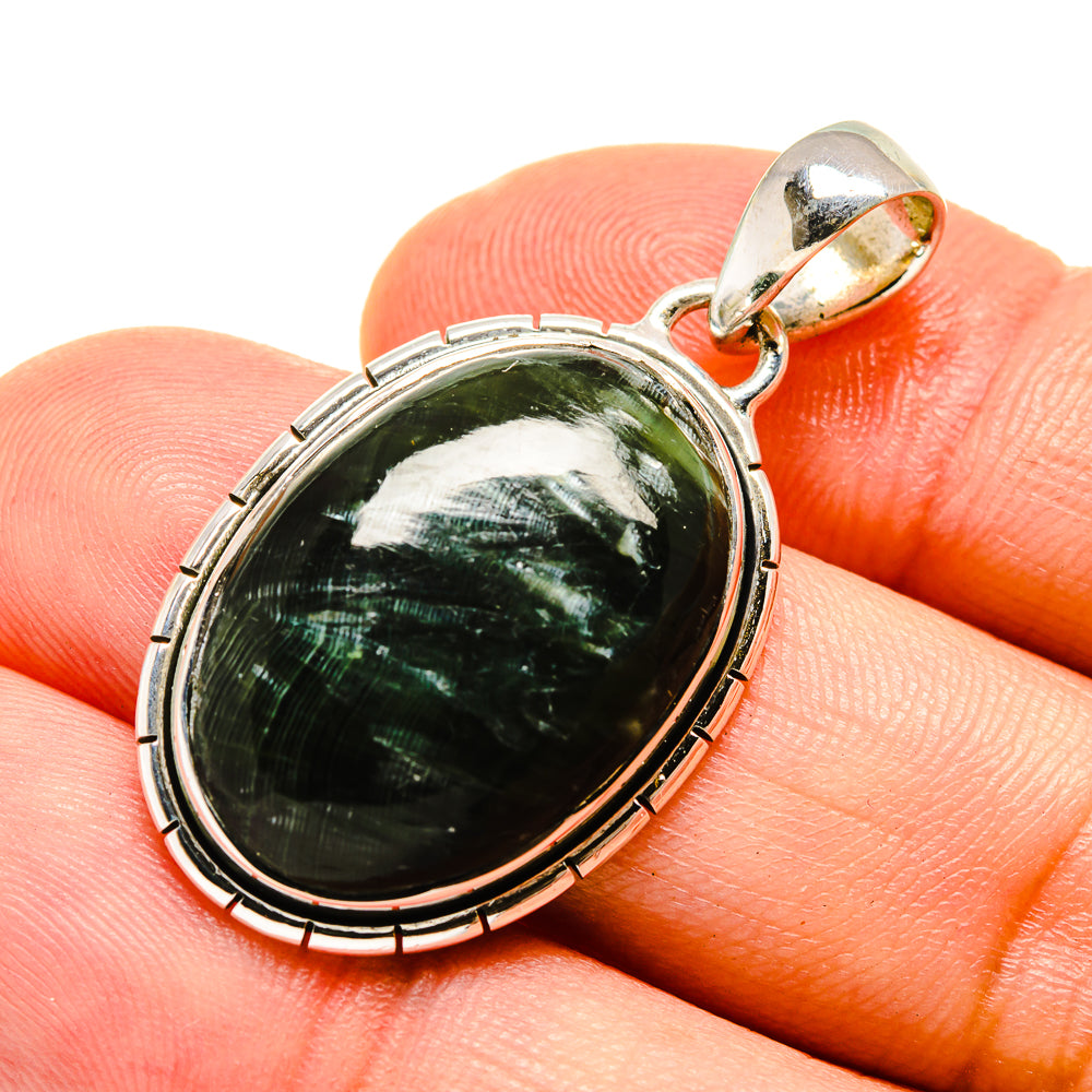 Seraphinite Pendants handcrafted by Anasilvercos - PD755494