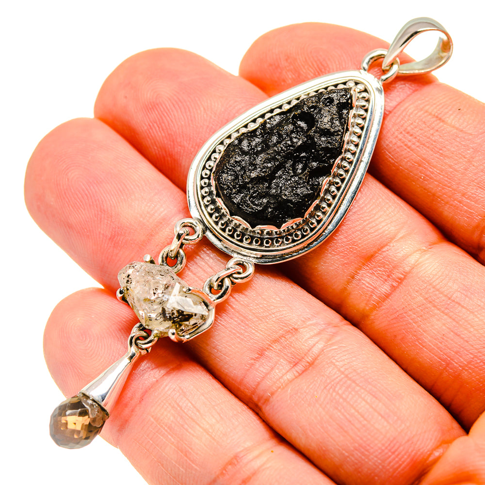 Tektite Pendants handcrafted by Anasilvercos - PD755515