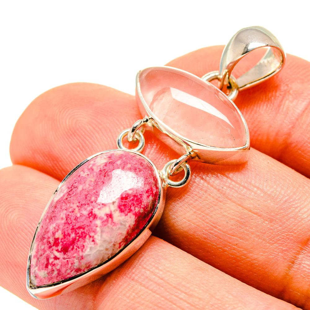Thulite Pendants handcrafted by Anasilvercos - PD755525