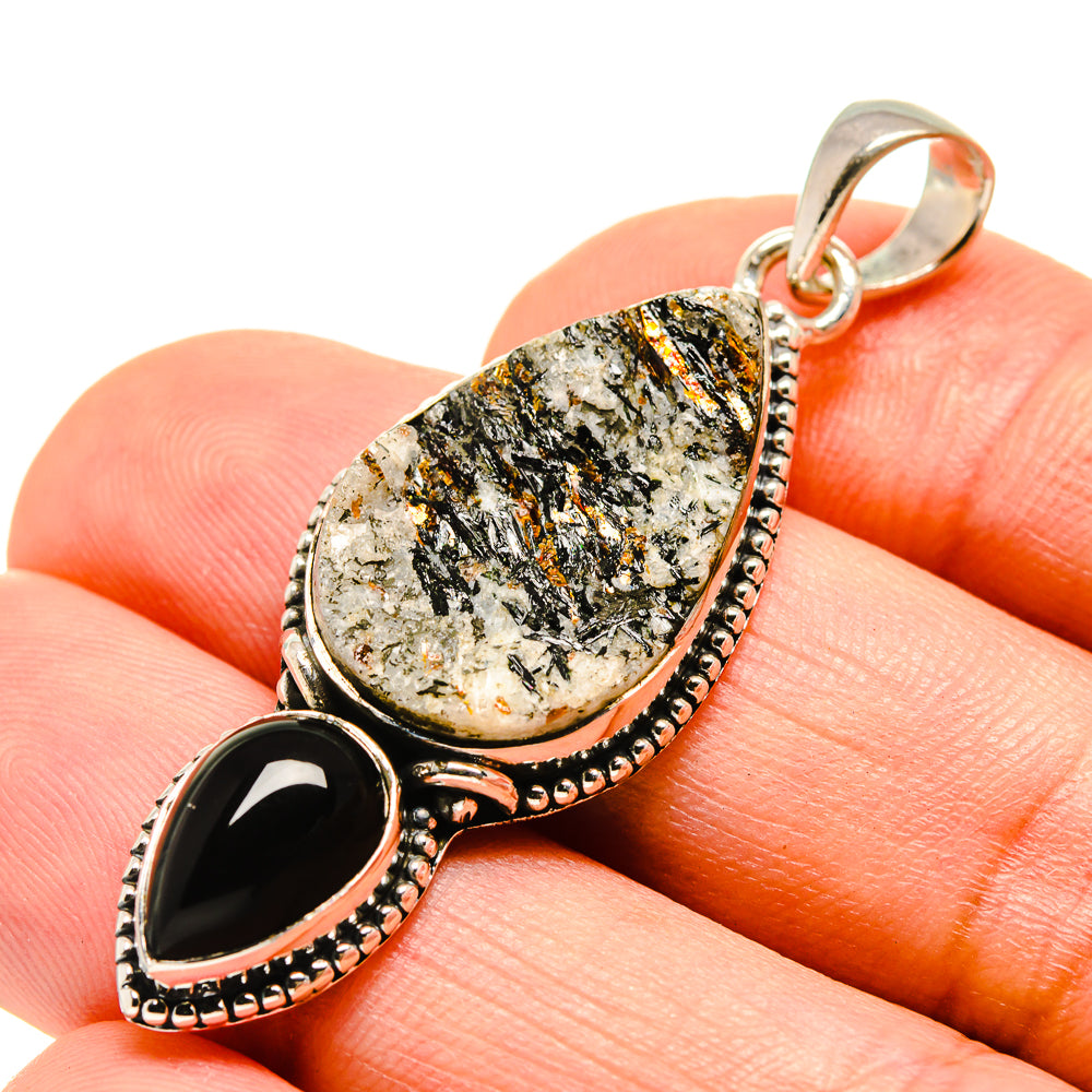 Astrophyllite Pendants handcrafted by Anasilvercos - PD755529
