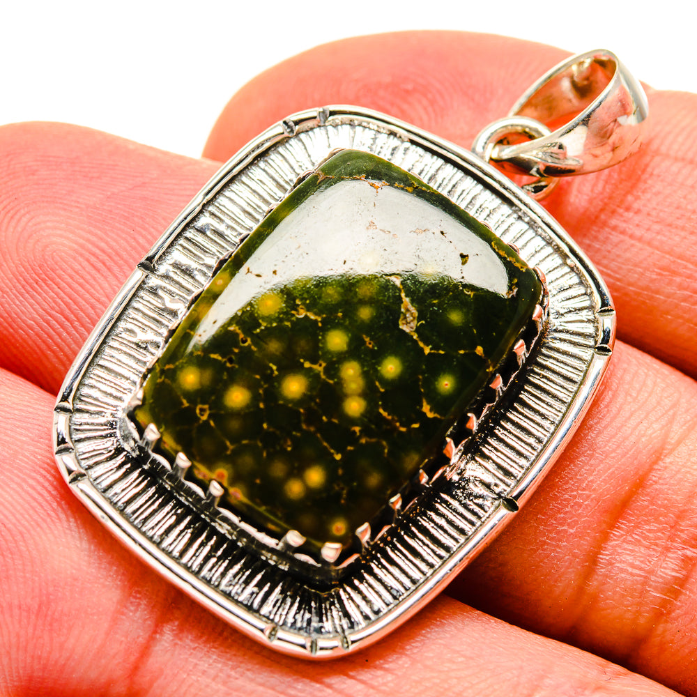 Ocean Jasper Pendants handcrafted by Anasilvercos - PD755536