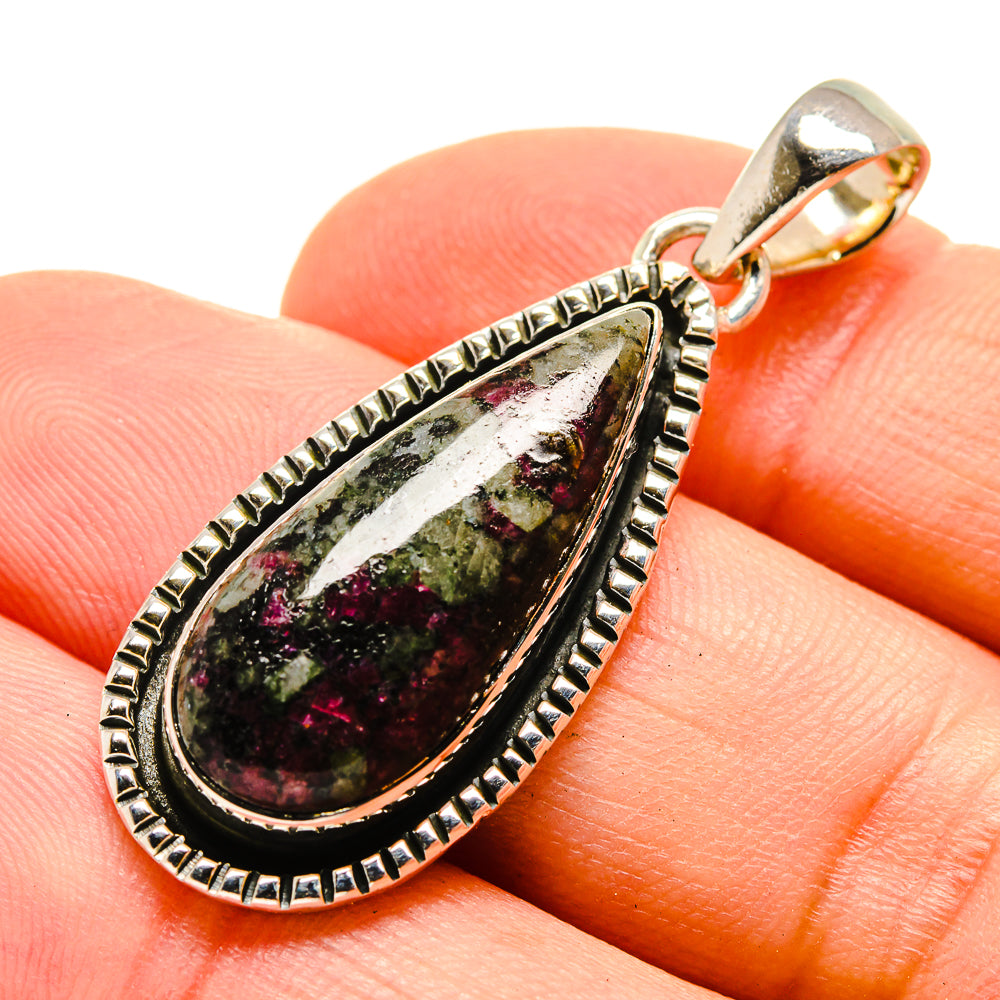 Russian Eudialyte Pendants handcrafted by Anasilvercos - PD755562