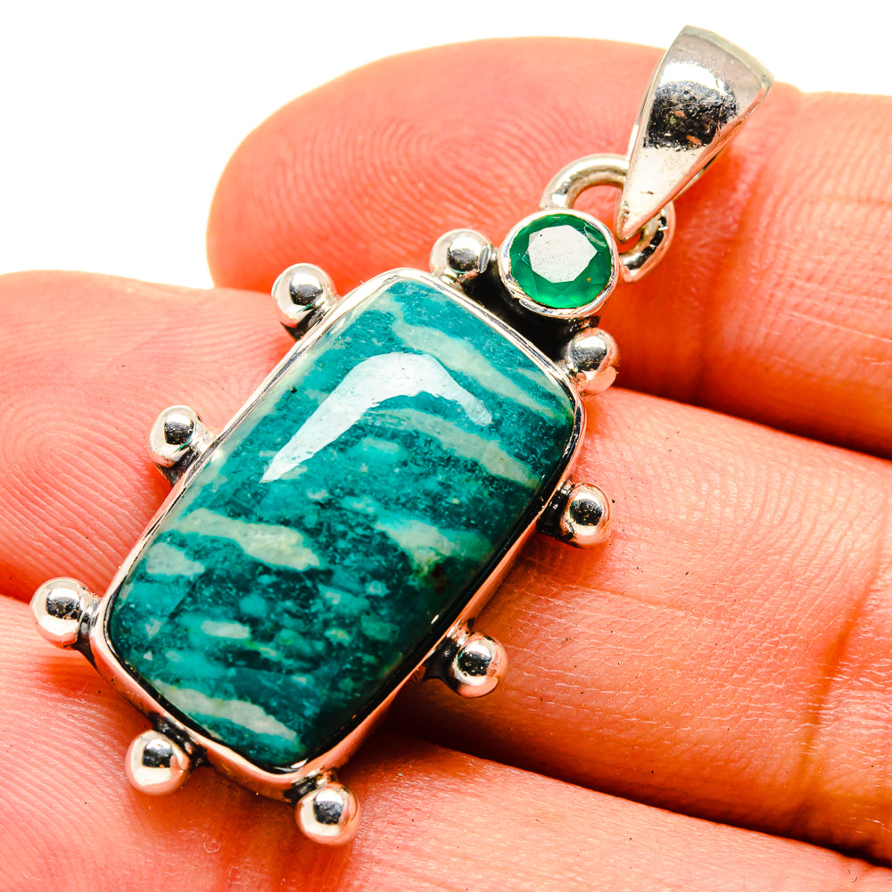 Amazonite Pendants handcrafted by Anasilvercos - PD755577