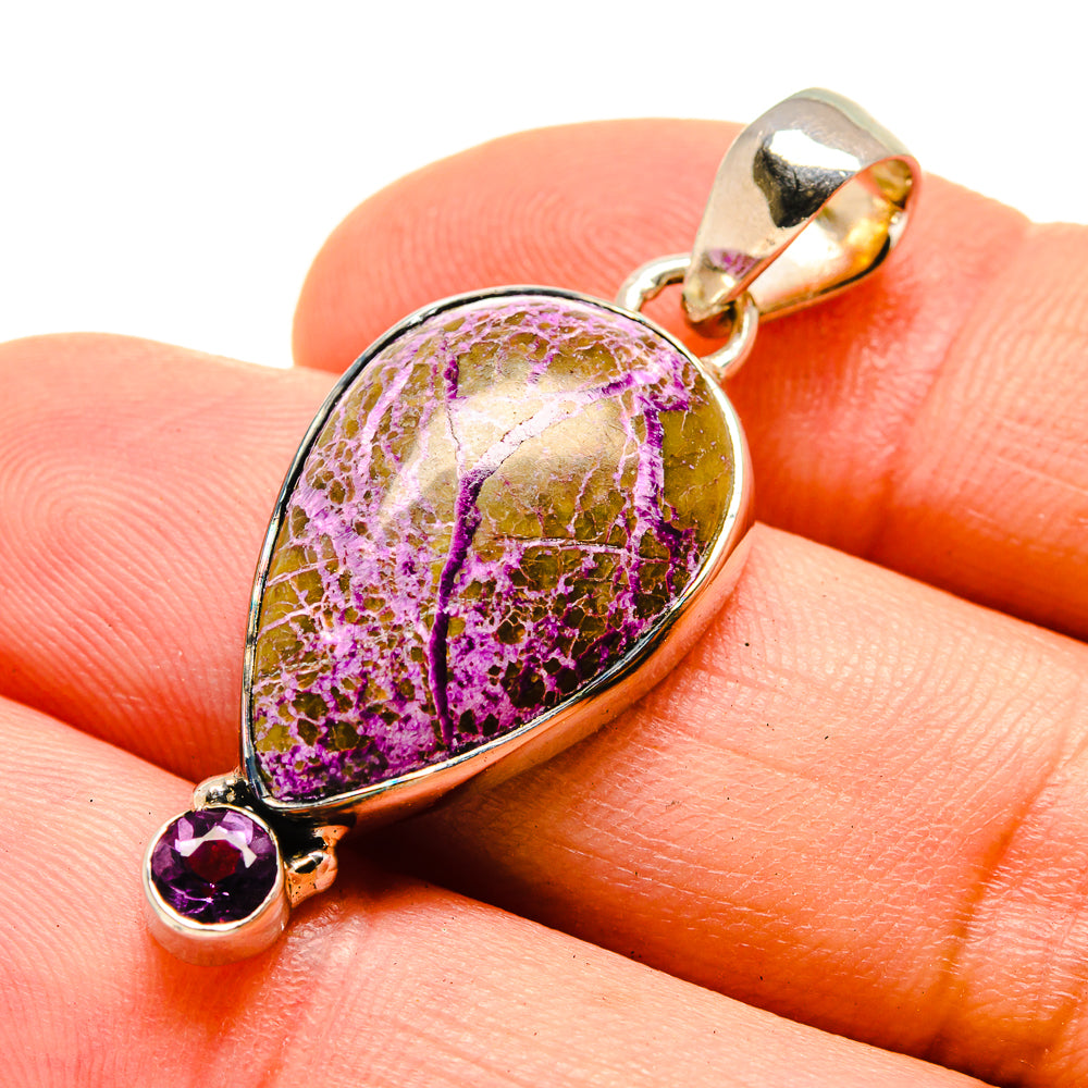 Stichtite Pendants handcrafted by Anasilvercos - PD755579
