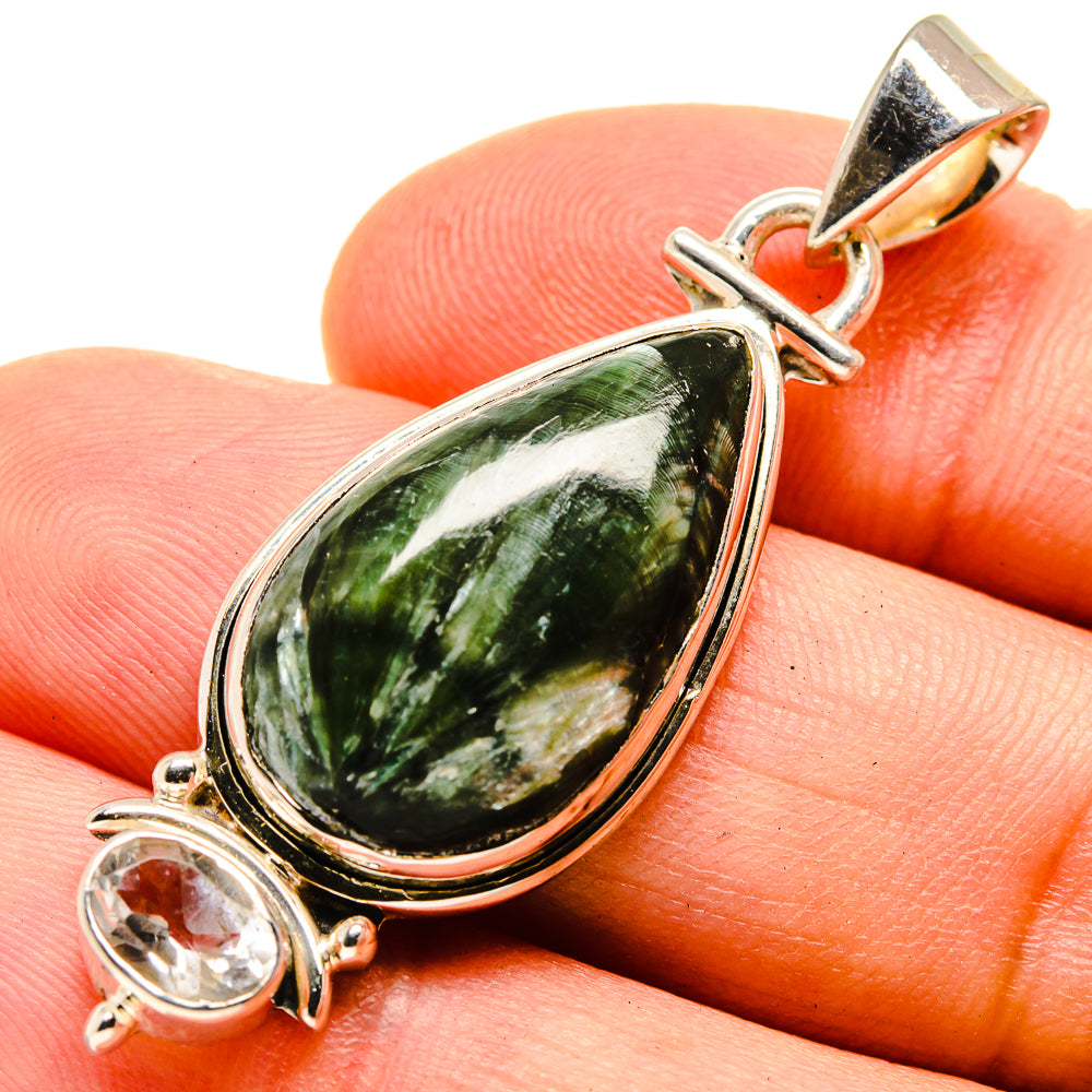 Seraphinite Pendants handcrafted by Anasilvercos - PD755582