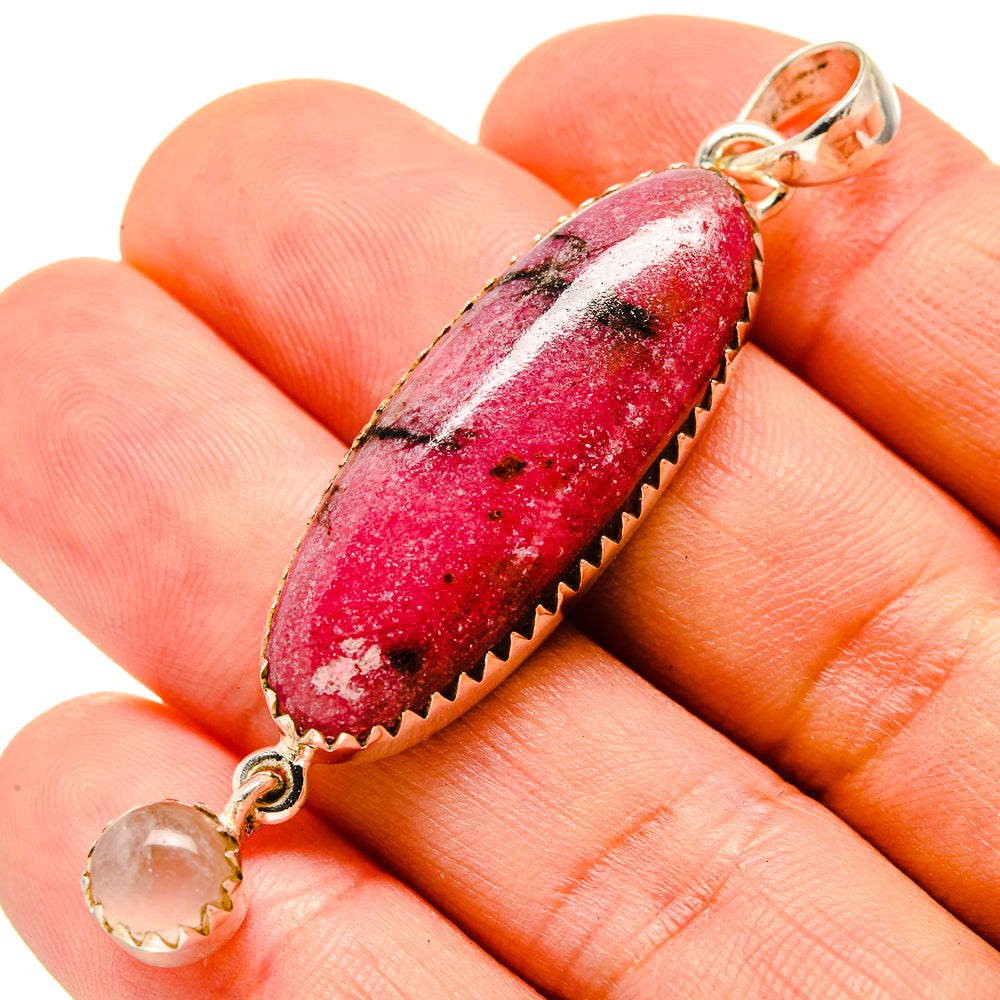 Rhodonite Pendants handcrafted by Anasilvercos - PD755600
