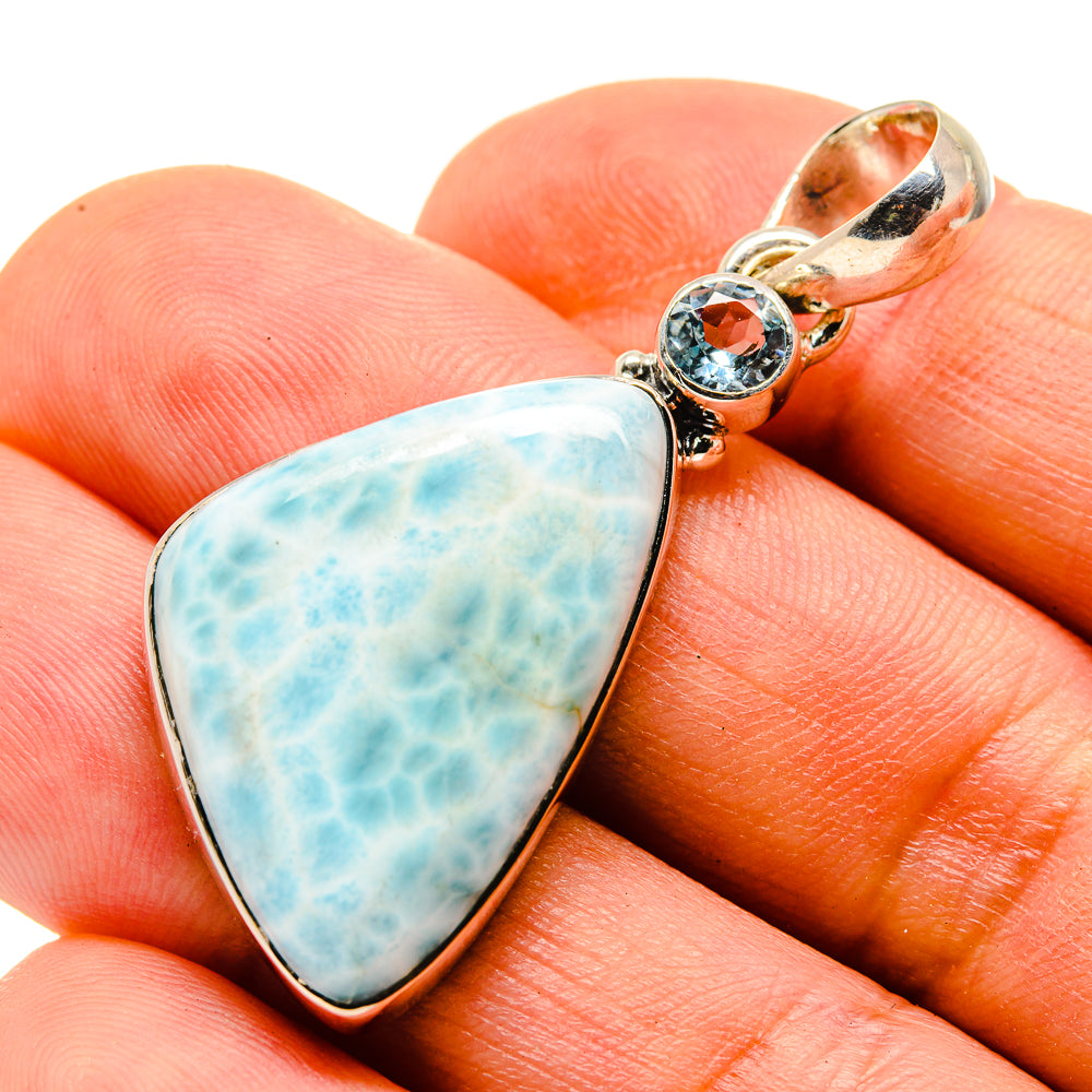 Larimar Pendants handcrafted by Anasilvercos - PD755612
