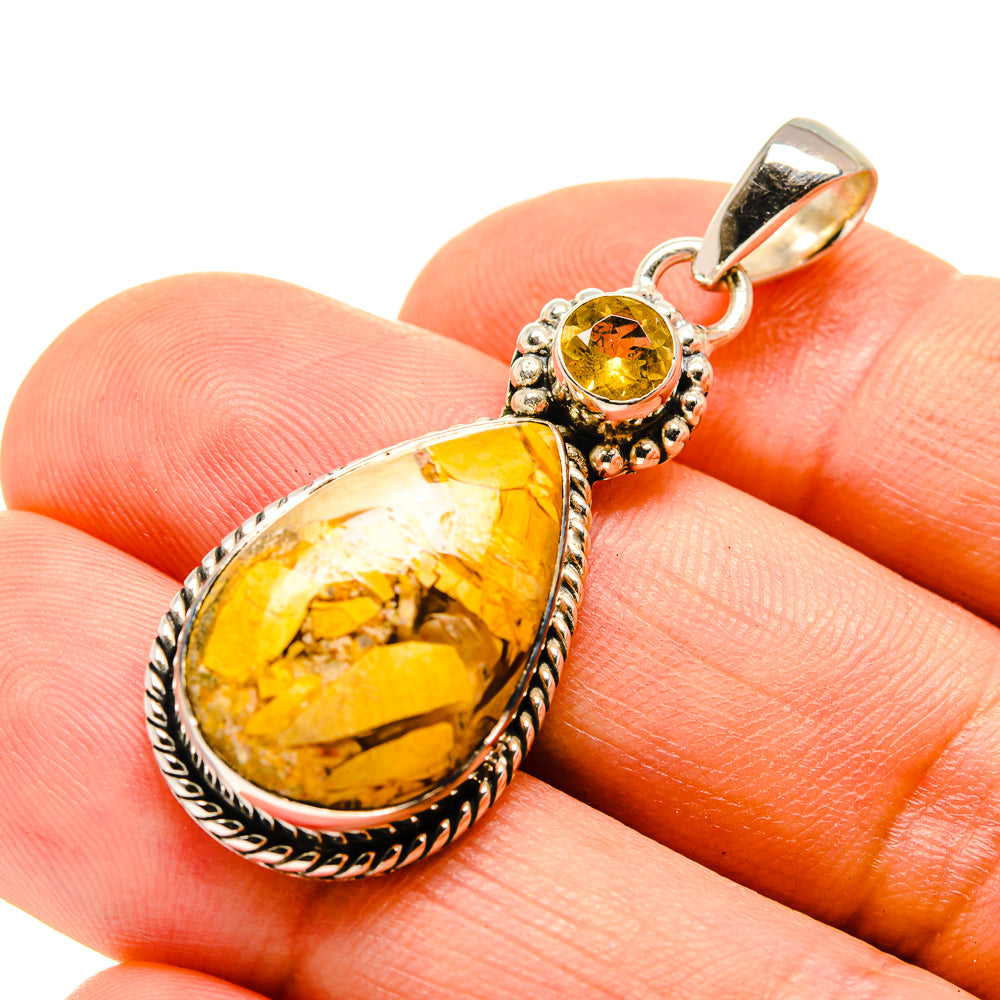Brecciated Mookaite Pendants handcrafted by Anasilvercos - PD755619