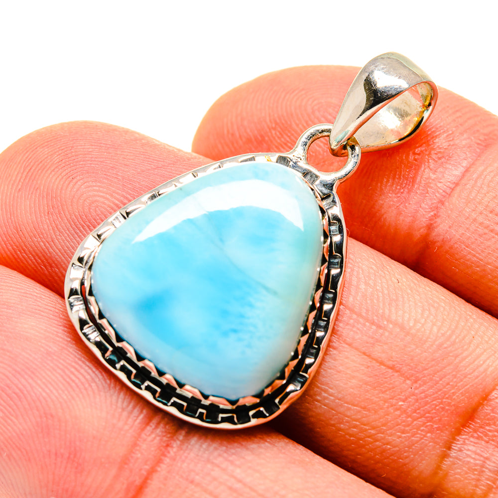 Larimar Pendants handcrafted by Anasilvercos - PD755637