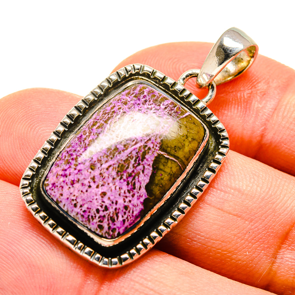 Stichtite Pendants handcrafted by Anasilvercos - PD755658