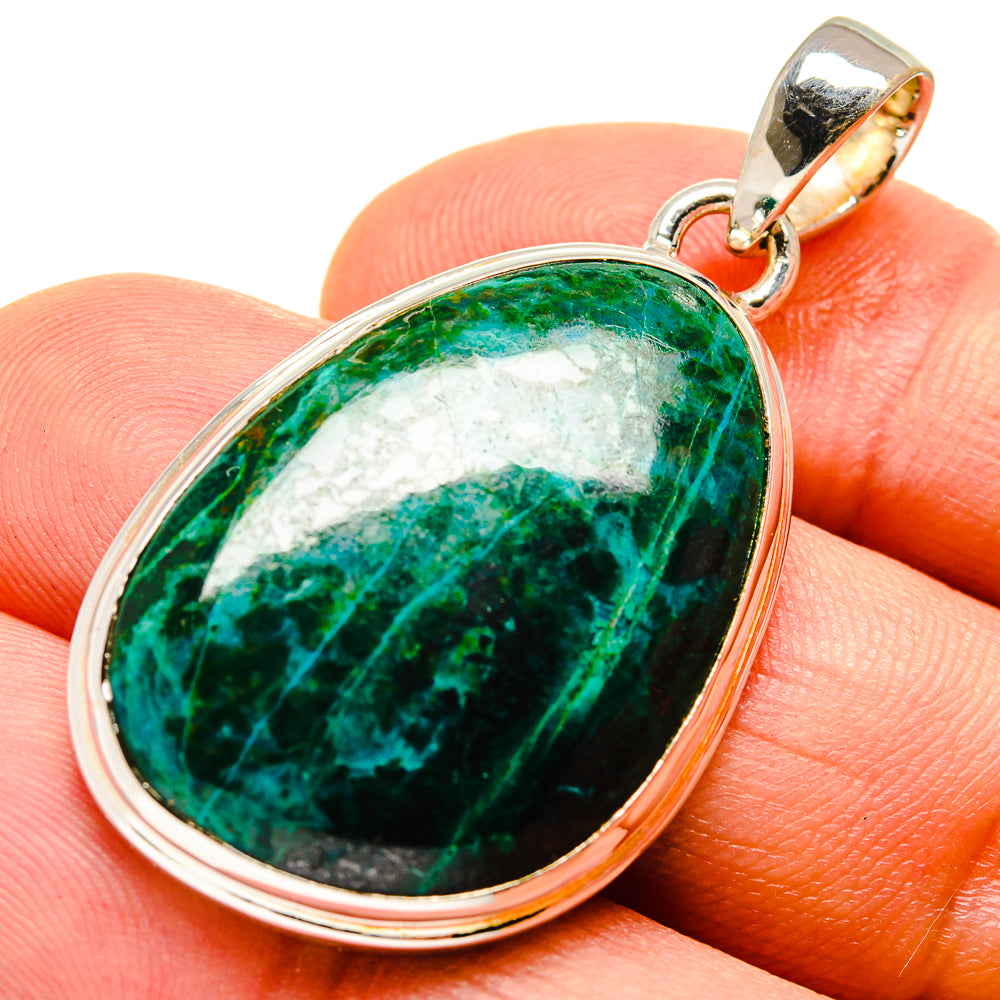 Chrysocolla Pendants handcrafted by Anasilvercos - PD755663