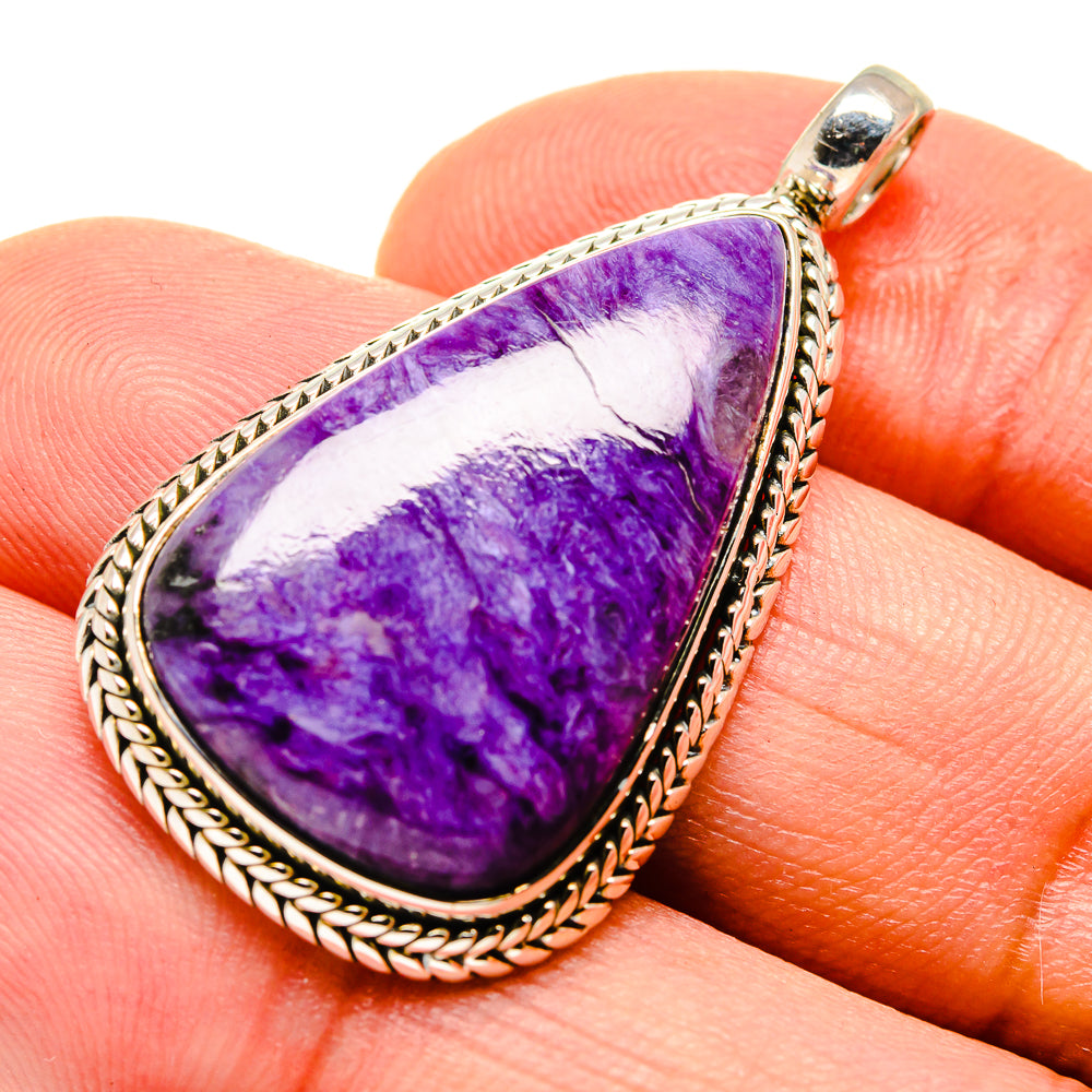 Charoite Pendants handcrafted by Anasilvercos - PD755666