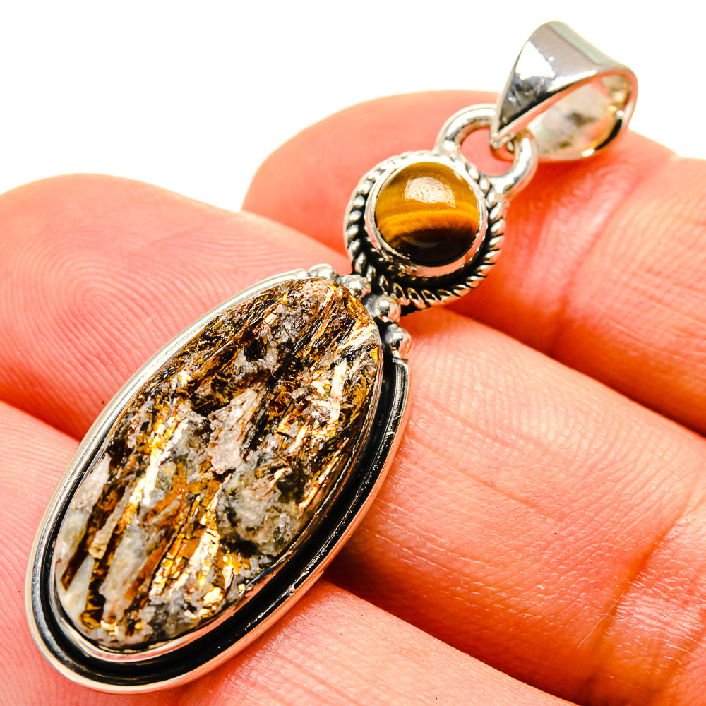 Astrophyllite Pendants handcrafted by Anasilvercos - PD755671
